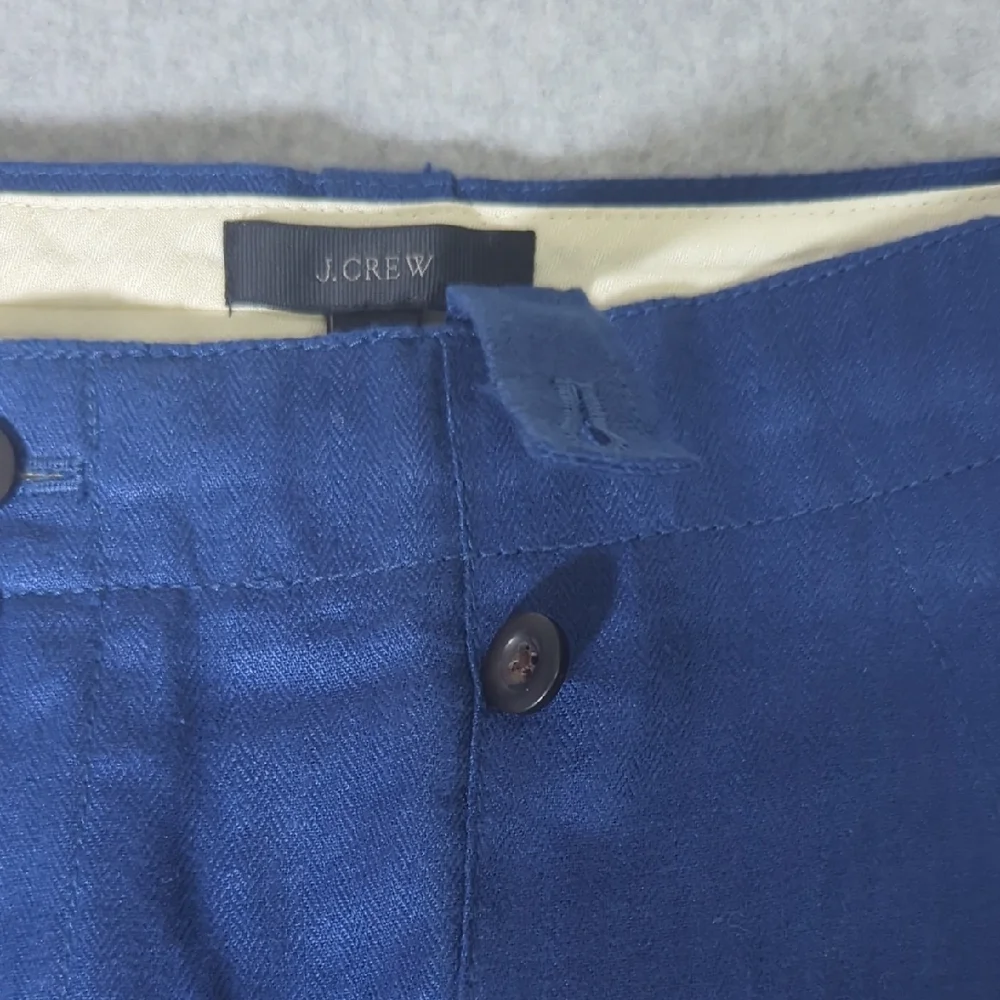 J. Crew Women's Straight Leg Pants in Deep Blue